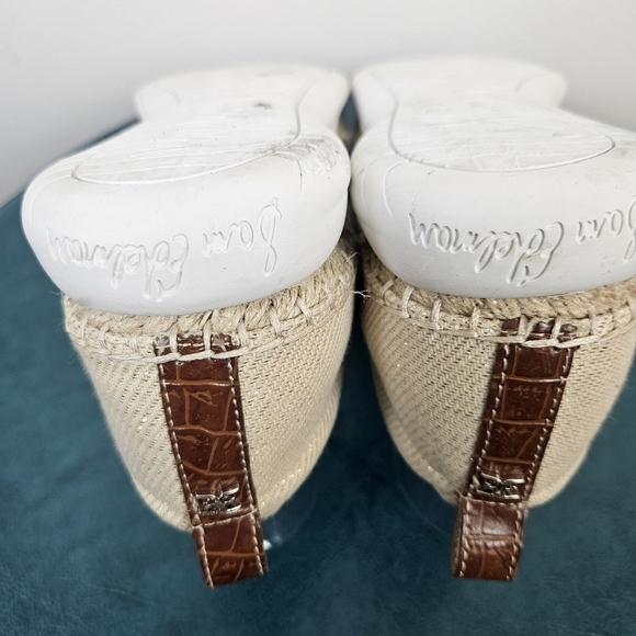 Sam Edelman Kassie Slip-On Espadrille Sneaker Shoes Size 8.5M Comfy - Picture 11 of 13